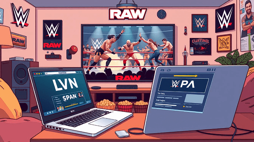 WWE RAW per VPN auf Netflix gucken